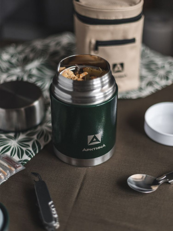 Термос для еды Арктика (0,6л) чехол+ложка