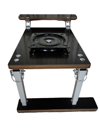 Комплект КРЕСЛО КОМФОРТ + СТОЙКА (винил/синий)