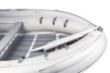 Лодка ПВХ Badger Air Line 420S с фальшбортами серая