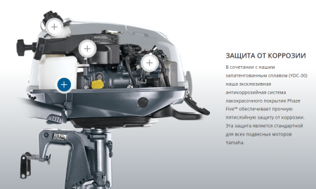 Лодочный мотор YAMAHA F2.5BMHS