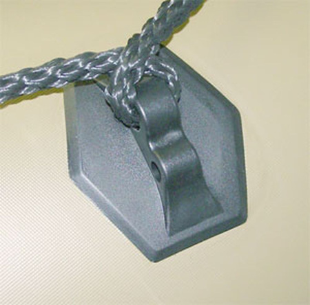 Крепление леера (ПВХ)